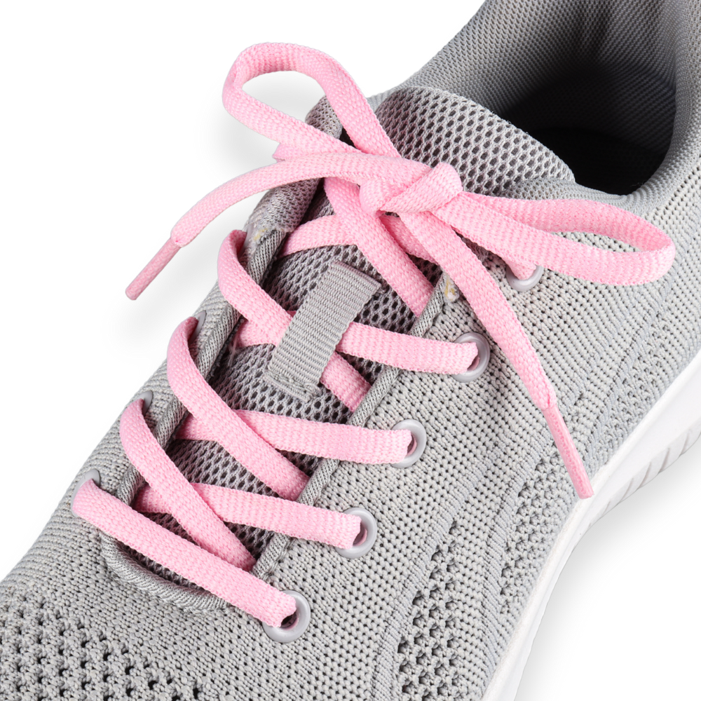 Ovale Schnürsenkel Rosa / Pink Sneaker 140cm