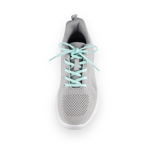 Ovale Schnürsenkel Baby Blau Sneaker 140cm