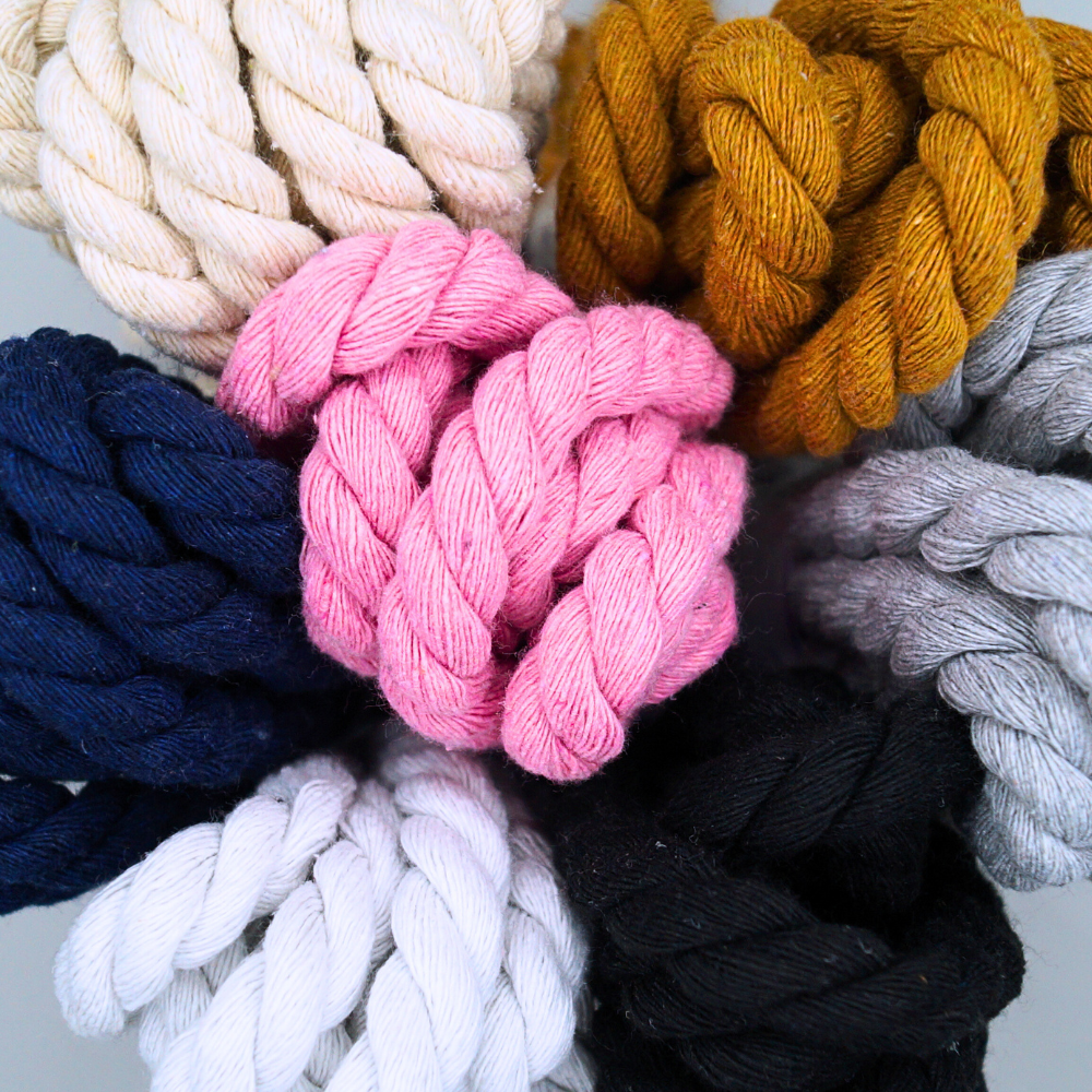 Rope Laces 1cm Trend Schnürsenkel Seil dunkelblau Sneaker 140cm