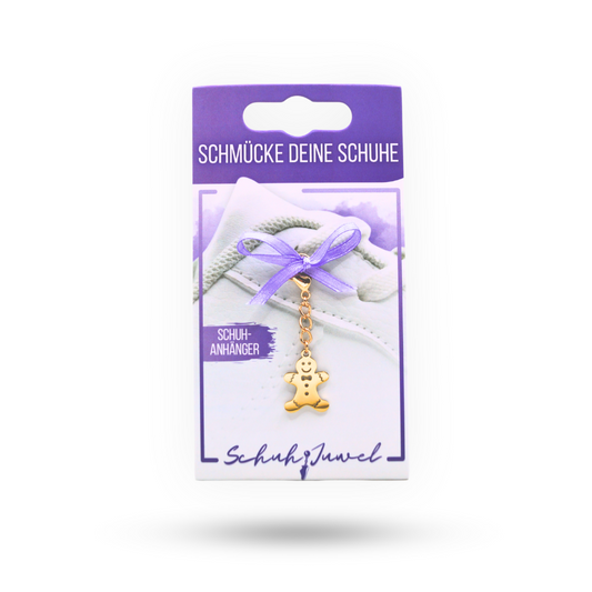 Shoe Charm White Rose Gold