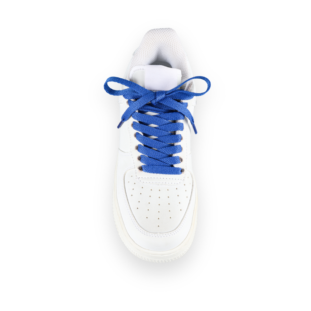 Flache Schnürsenkel Blau Sneaker 140cm