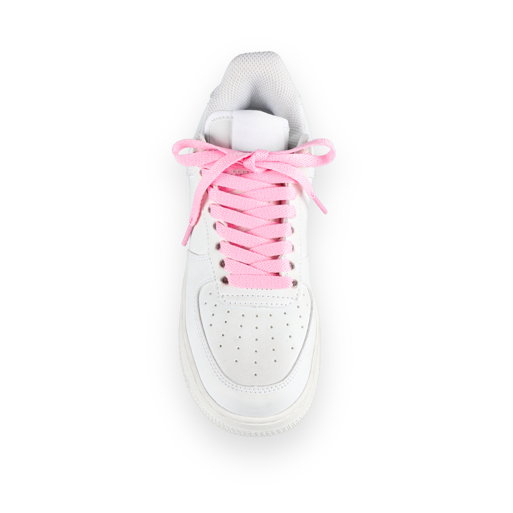 Flat Shoelaces Pink / Pink Sneaker 140cm