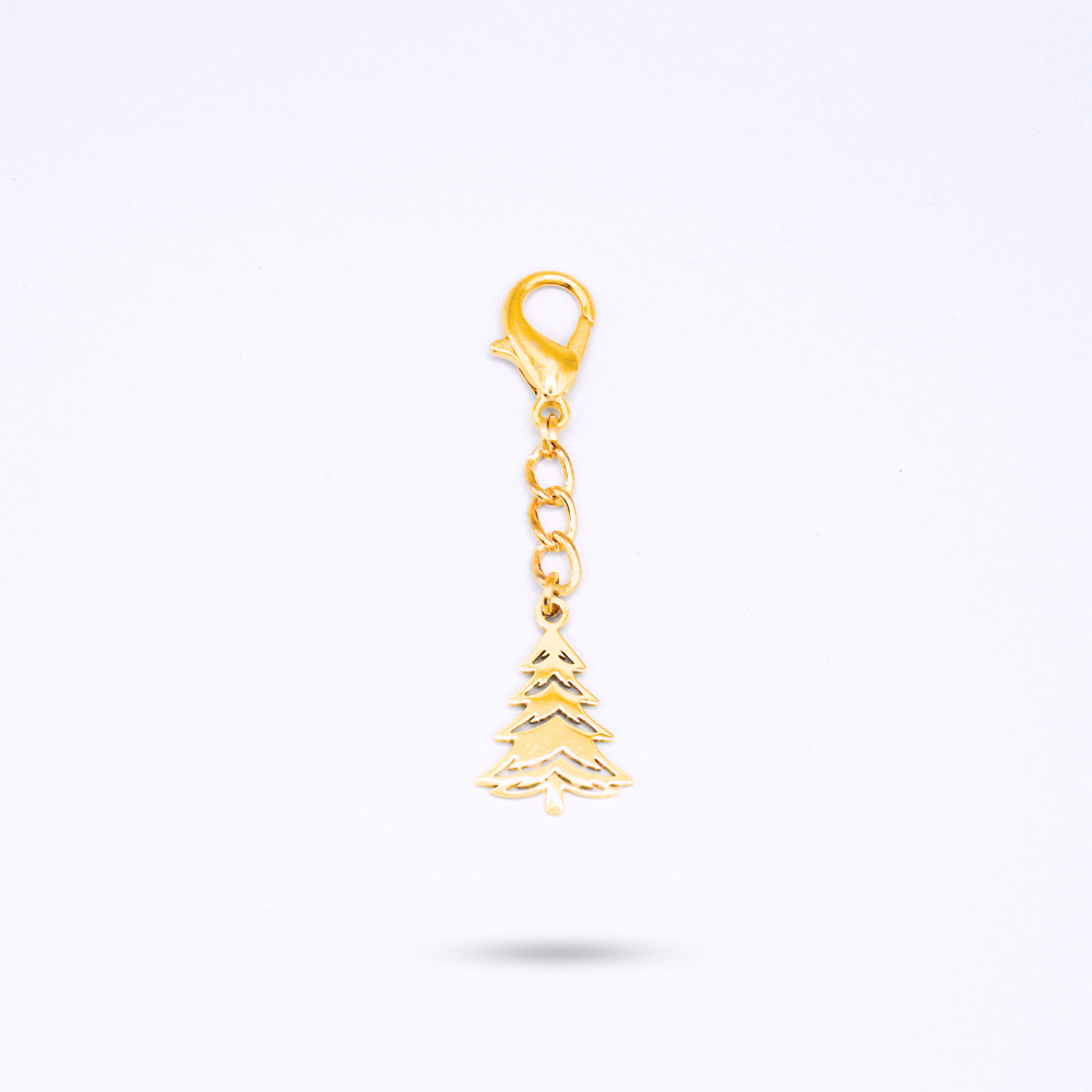 Shoe Charm White Rose Gold