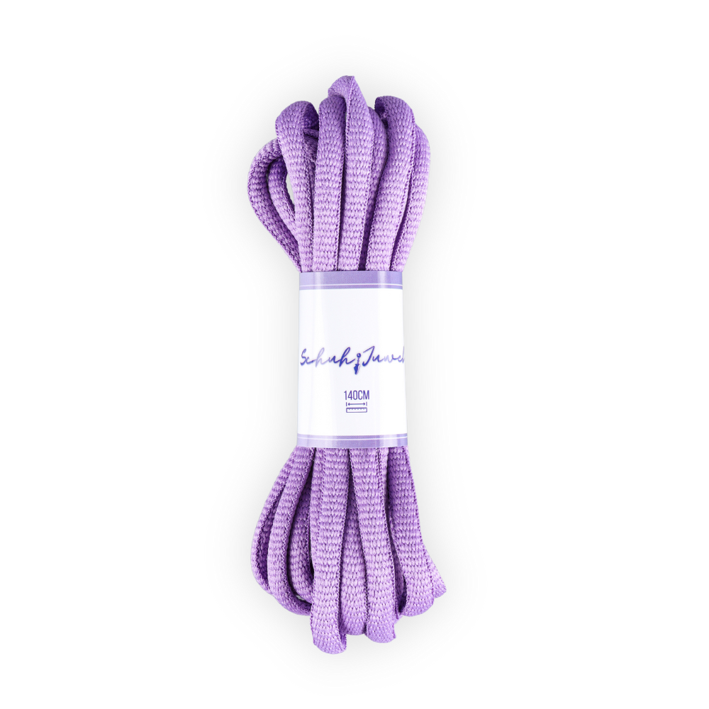 Oval Shoelaces Violet Sneaker 140cm