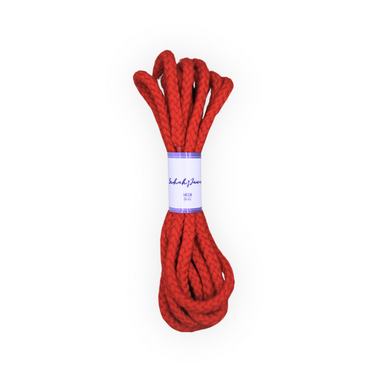 Geflochtene dicke Schnürsenkel Rope Laces Rot Trend Sneaker 140cm