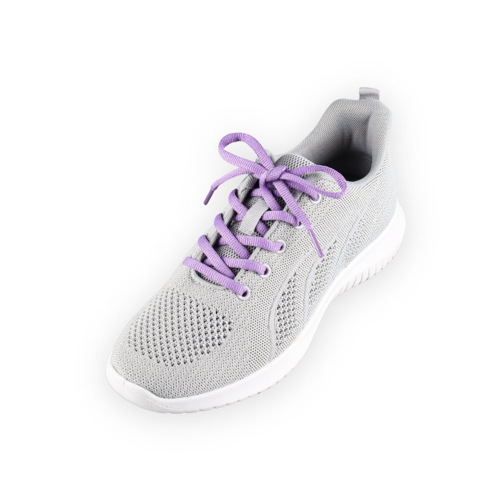 Ovale Schnürsenkel Violett Sneaker 140cm