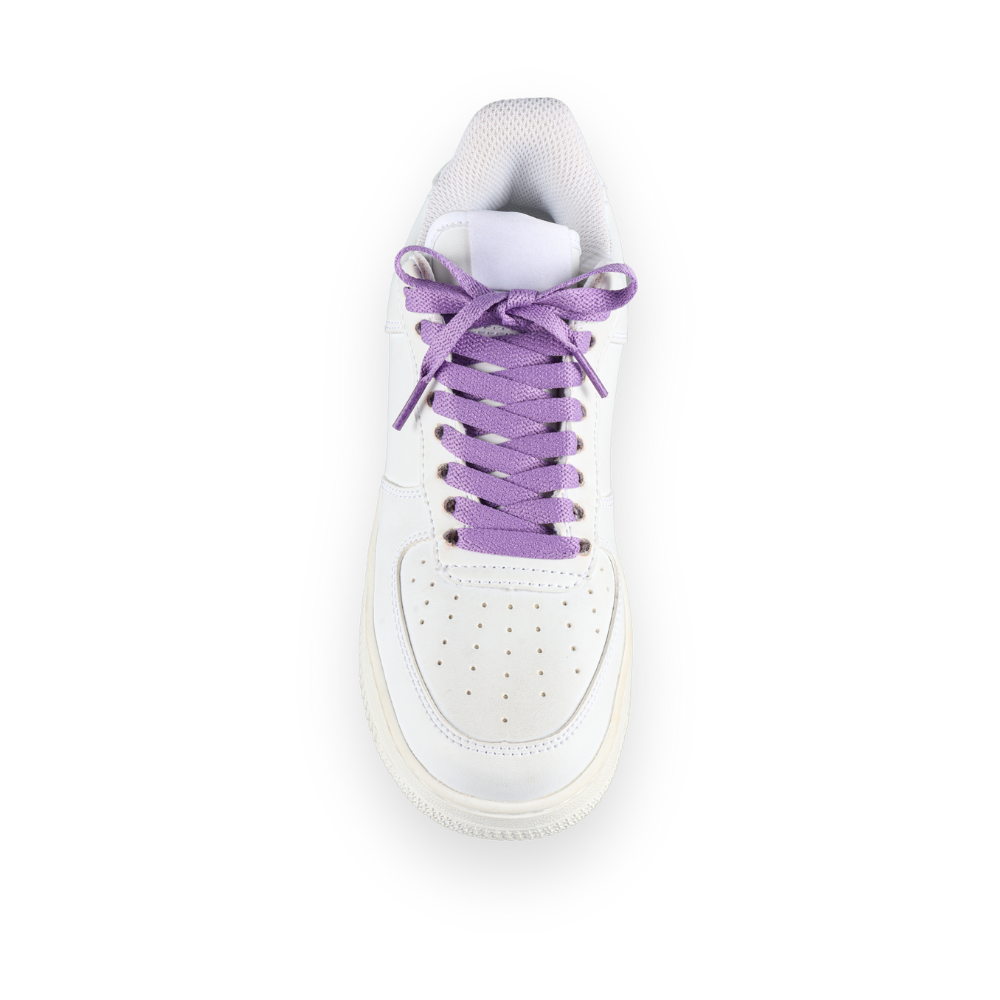 Flache Schnürsenkel Violett Sneaker 140cm