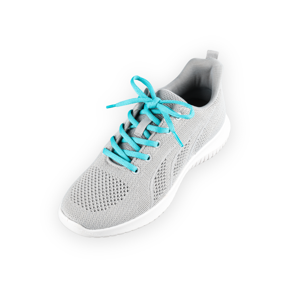 Oval Shoelaces Turquoise Sneaker 140cm