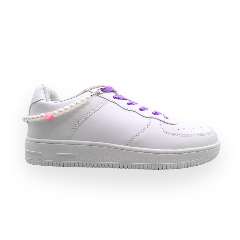 Schuhkette Perlen Ying und Yang | 1Stk.