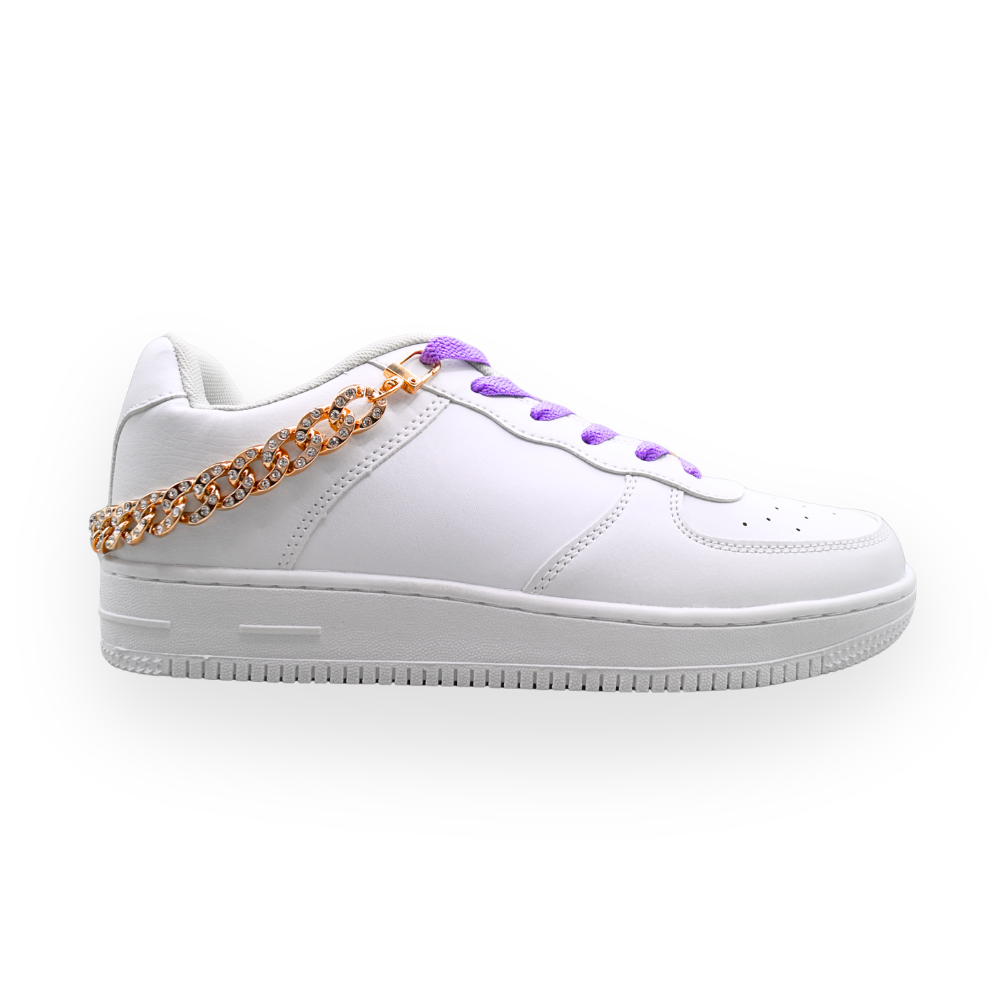 Schuhkette Diamanten  – Rosegold | 1 Stk.