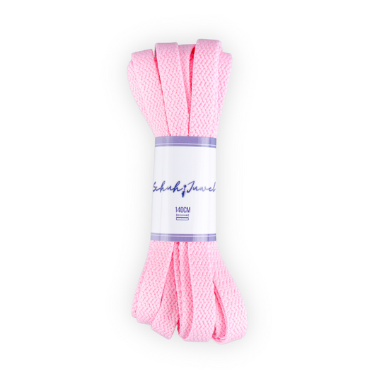 Flat Shoelaces Pink / Pink Sneaker 140cm