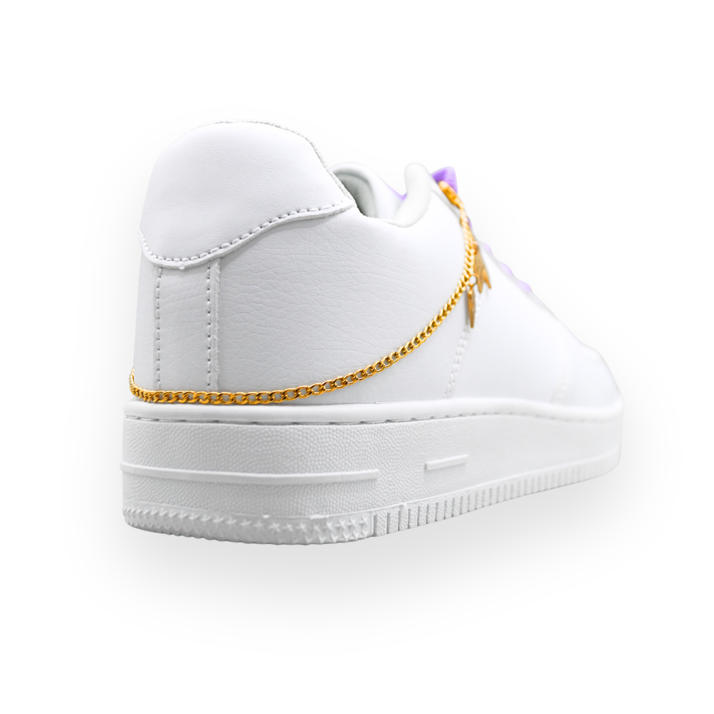 Schuhkette Federn  – Gold | 1Stk. Unikat