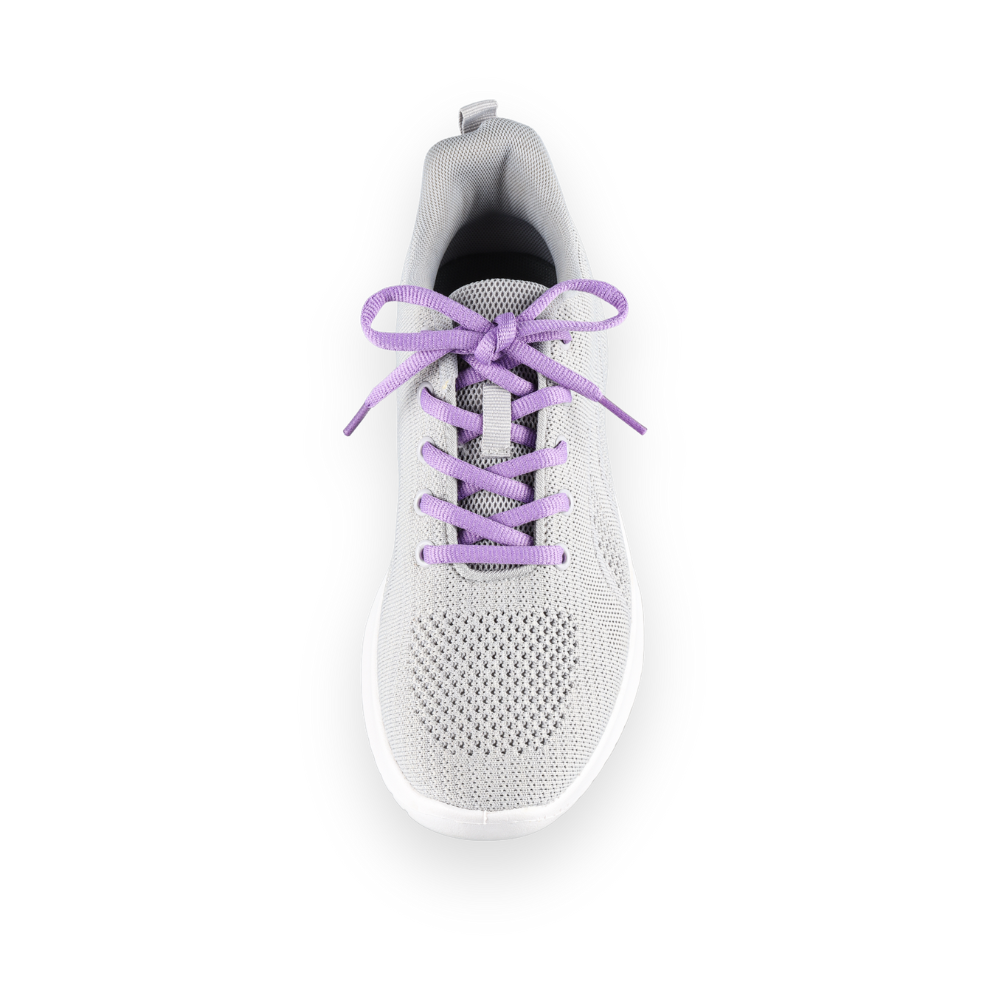 Ovale Schnürsenkel Violett Sneaker 140cm