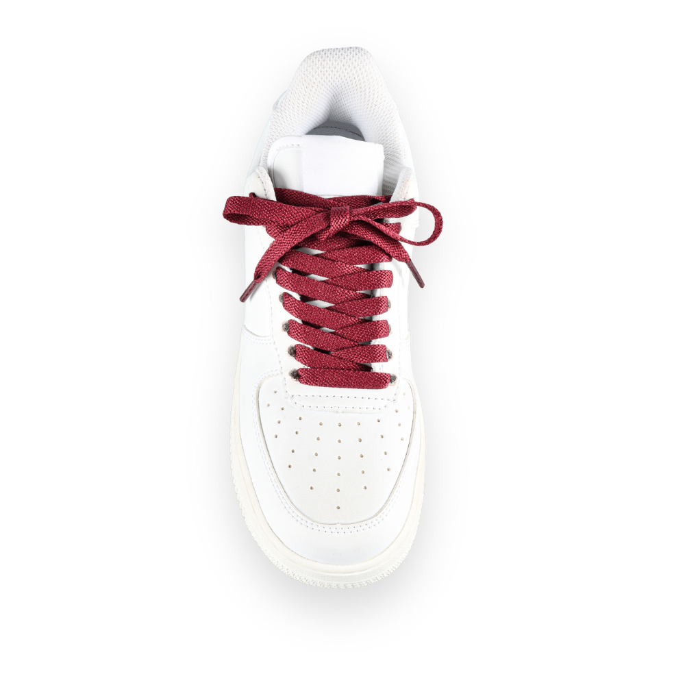 Flat Shoelaces Wine Red / Bordeaux Sneaker 140cm