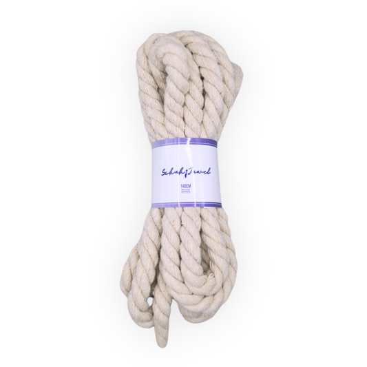 Rope Laces 1cm Trend Schnürsenkel Seil Beige Sneaker 140cm