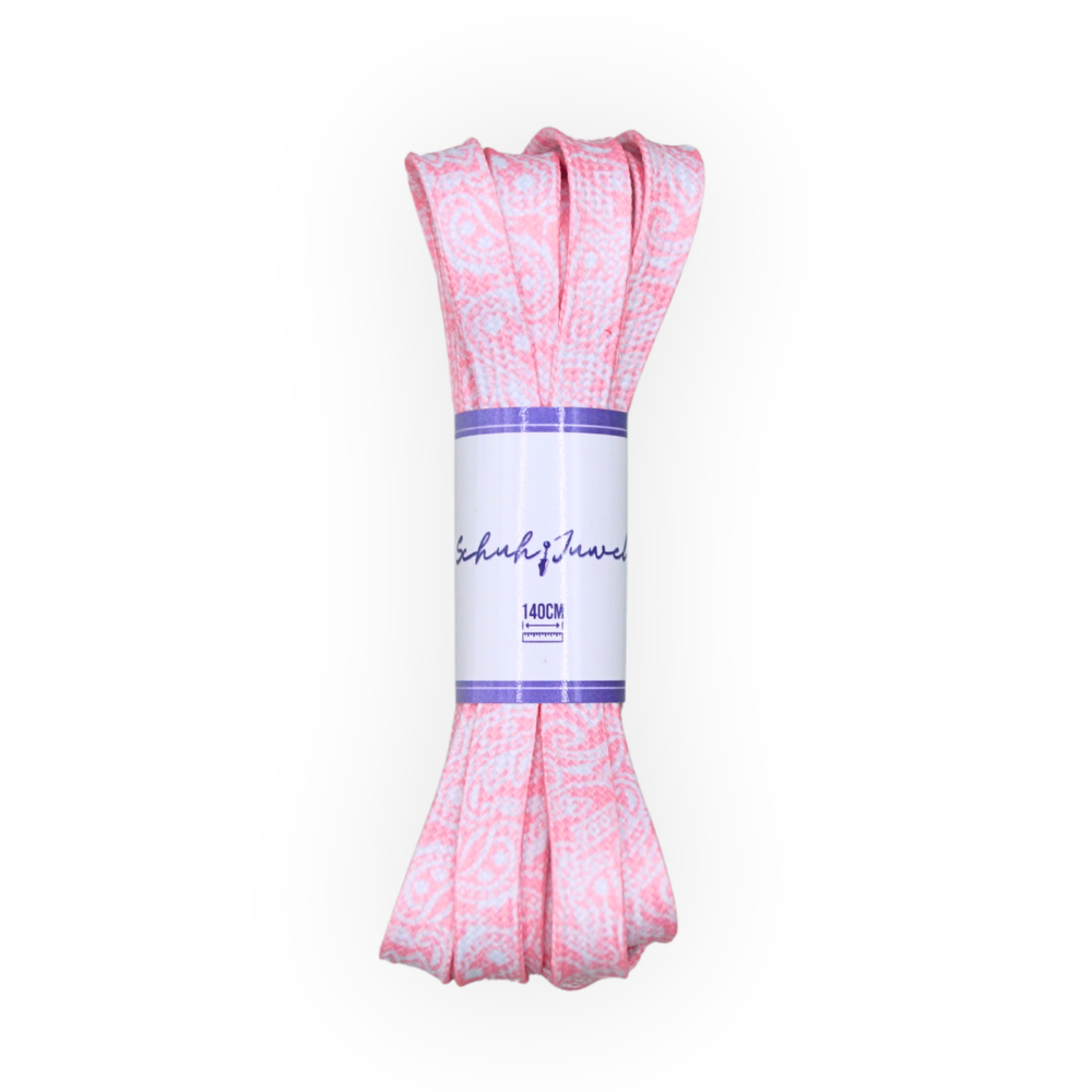 Bandana Schnürsenkel Rosa/Pink 140cm