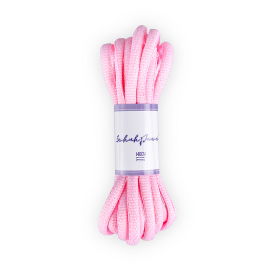 Oval Shoelaces Pink / Pink Sneaker 140cm