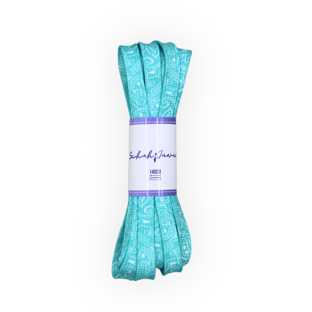 Bandana Schnürsenkel Baby Blue 140cm
