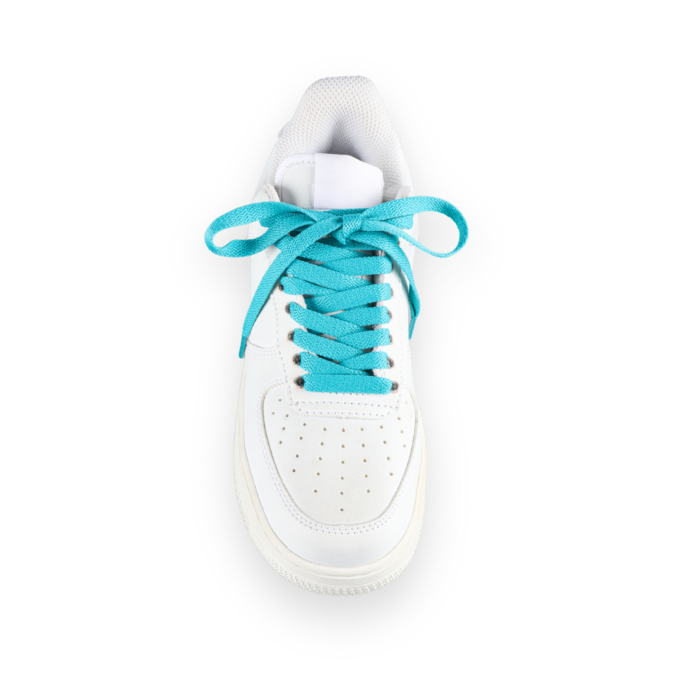 Flat Shoelaces Turquoise Sneaker 140cm