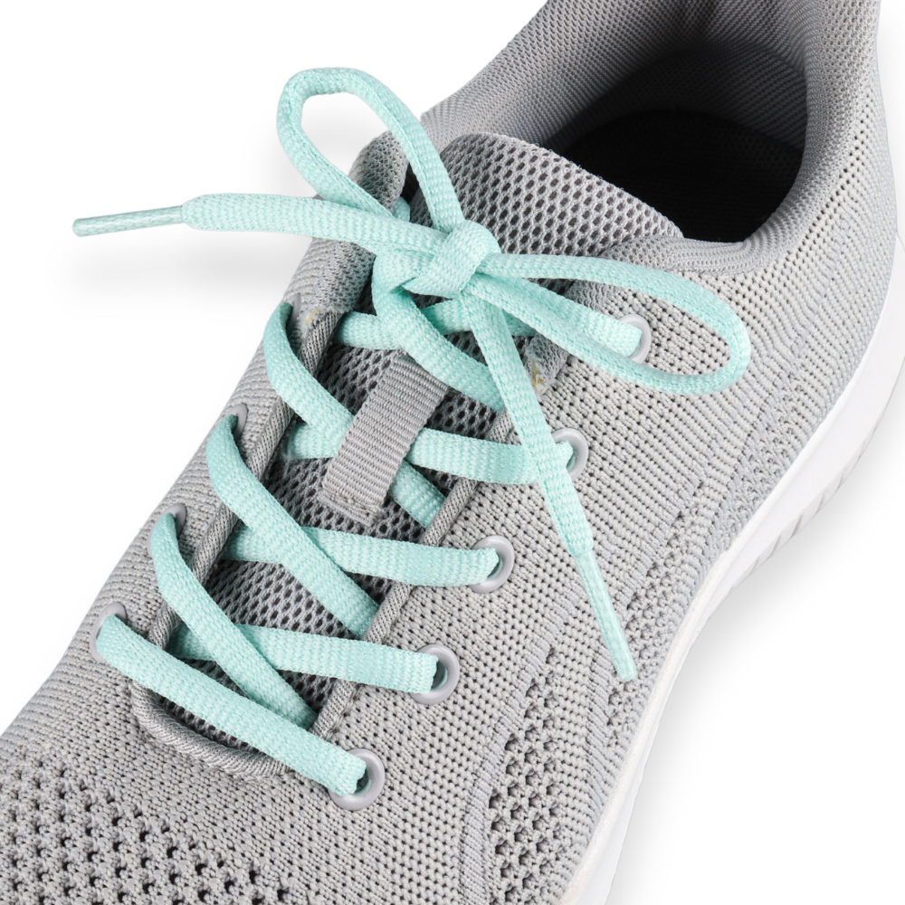 Oval Shoelaces Baby Blue Sneaker 140cm