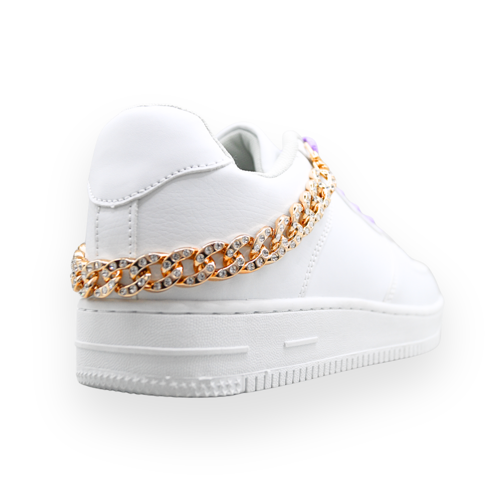Schuhkette Diamanten  – Rosegold | 1 Stk.