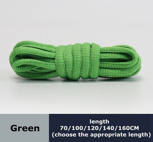 Sneaker laces green 1 pair 140cm