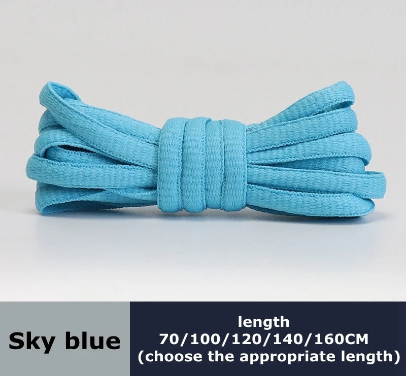 Sneaker laces sky blue 1 pair 140cm