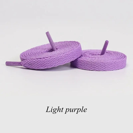 Shoelaces Flat Light Purple 1 Pair 140cm