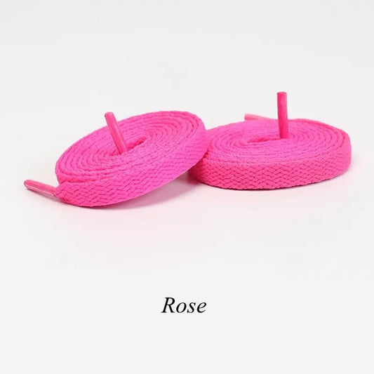 Shoelaces Flat Pink 1 Pair 140cm