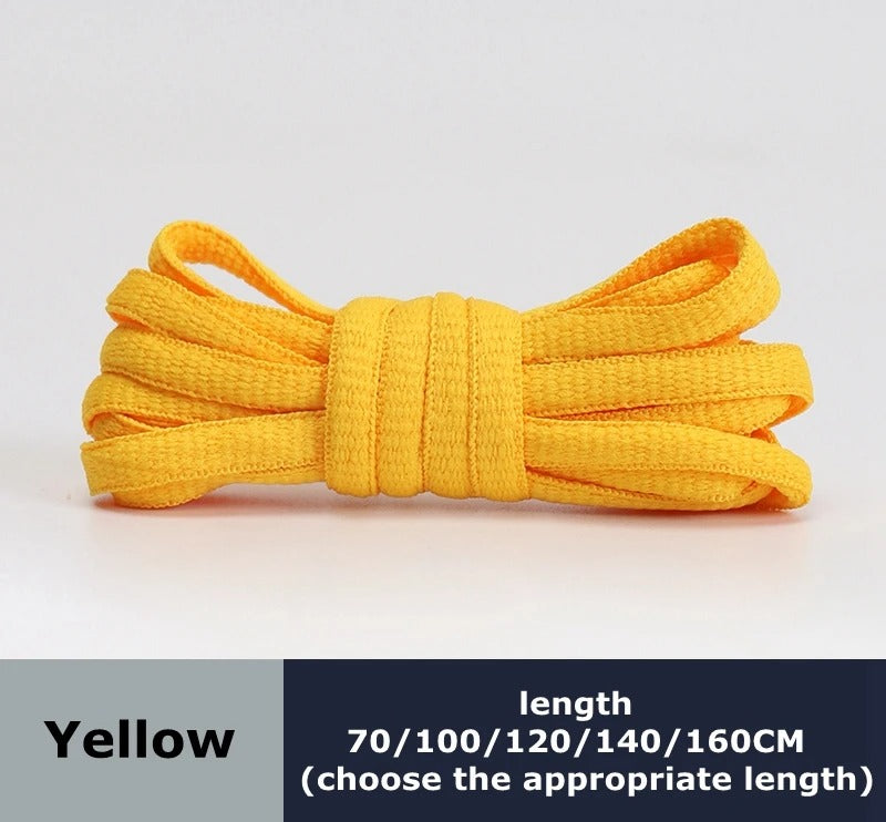 Sneaker laces yellow 1 pair 140cm